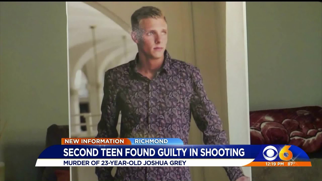 Teen pleads guilty to second-degree murder in Joshua Grey`s shooting death
