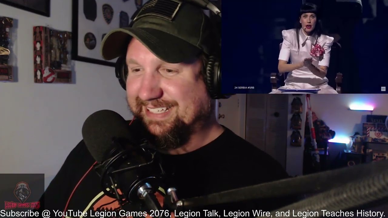 Legion Reacts - Episode 252 - Konstraka In Corpore Sano Serbia Eurovision Finale 2022 (2022 06 13)