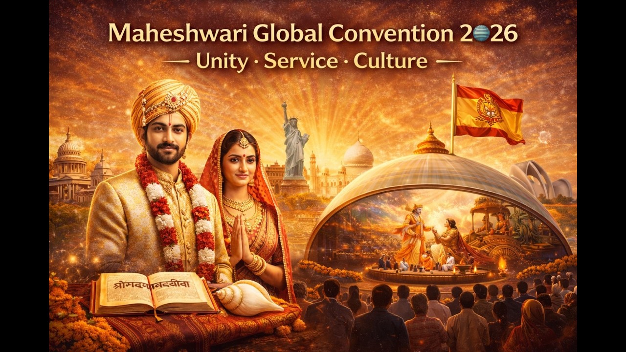 Maheshwari Global Convention 2026 🌍 | Unity • Service • Culture
