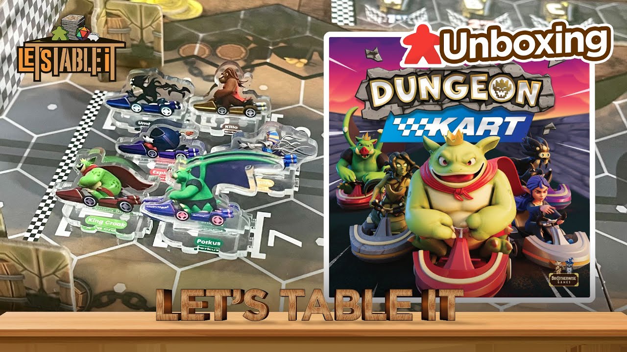 Dungeon Kart - Unboxing & Overview