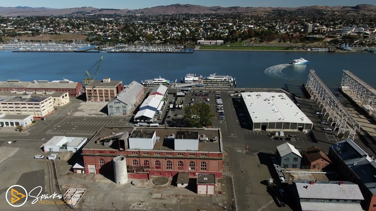 Mare Island, Vallejo CA 94592 Aerial Video 11/2/22