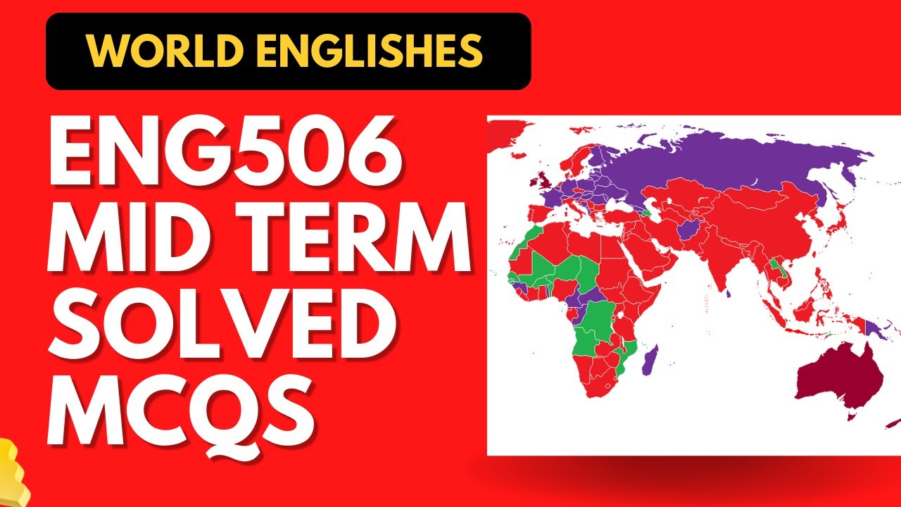 ENG506 Solved MCQs for Mid Term