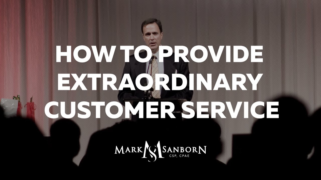 How to Provide Extraordinary Customer Service: The Fred Factor