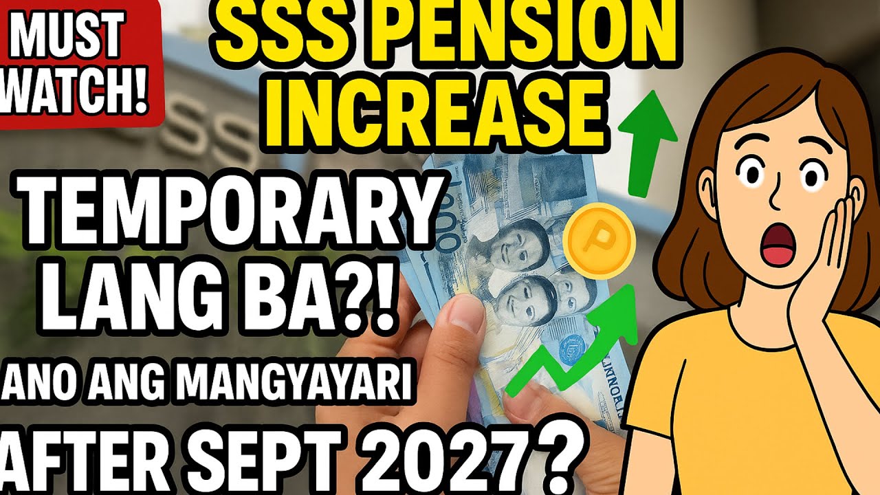 SSS Pension Increase 2025&ndash;2027: Retirement/Disability 10%, Survivor 5% Explained + Computation