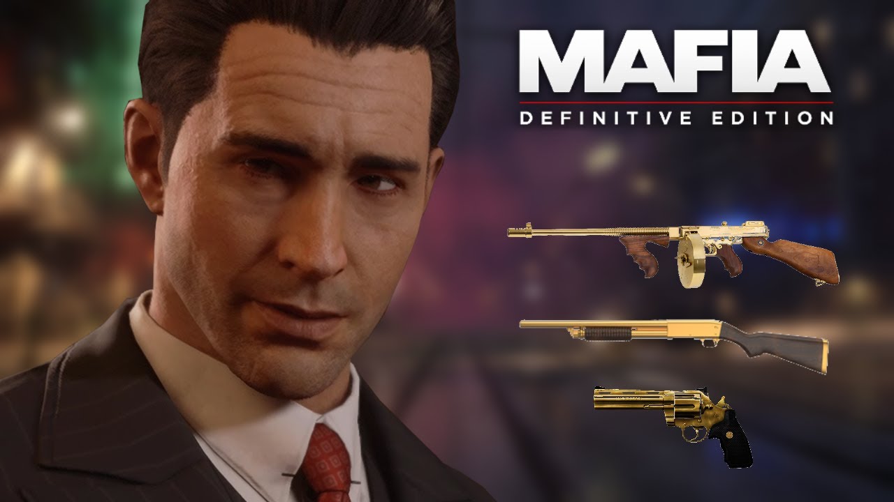 Zlaté zbraně a jak je získat? (Mafia: Definitive Edition)