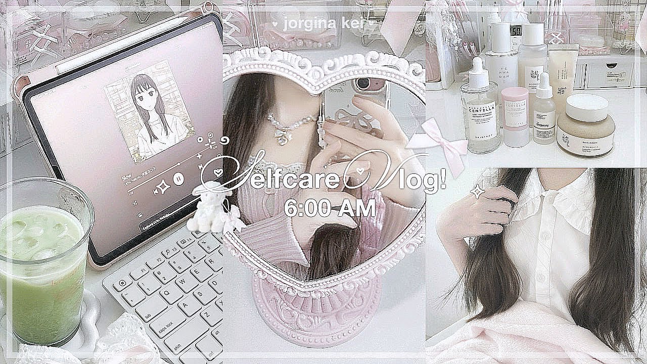 SELF CARE VLOG! 🎀🛁 | waking up at 6 am, eating out, grwm, skincare, parblo Intangbo X7 | jorginakei