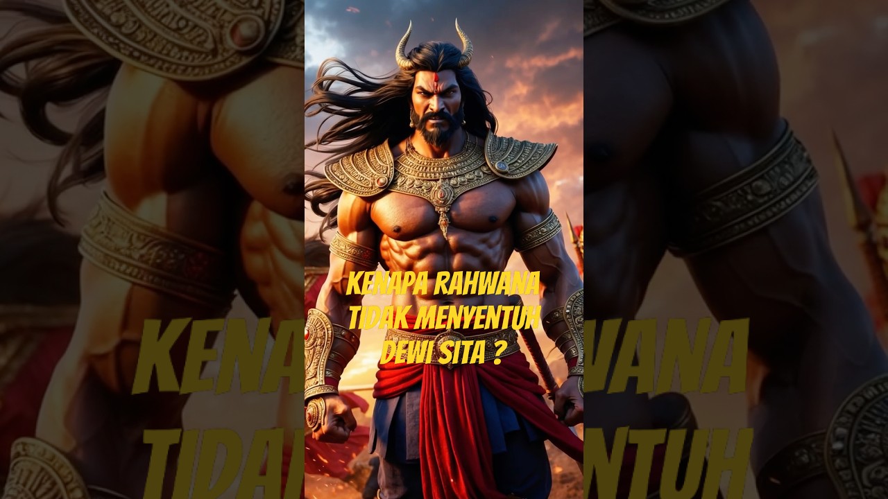 Mengapa Rahwana tidak menyentuh Sita ? #rahwana #ramba #sita #ramayana