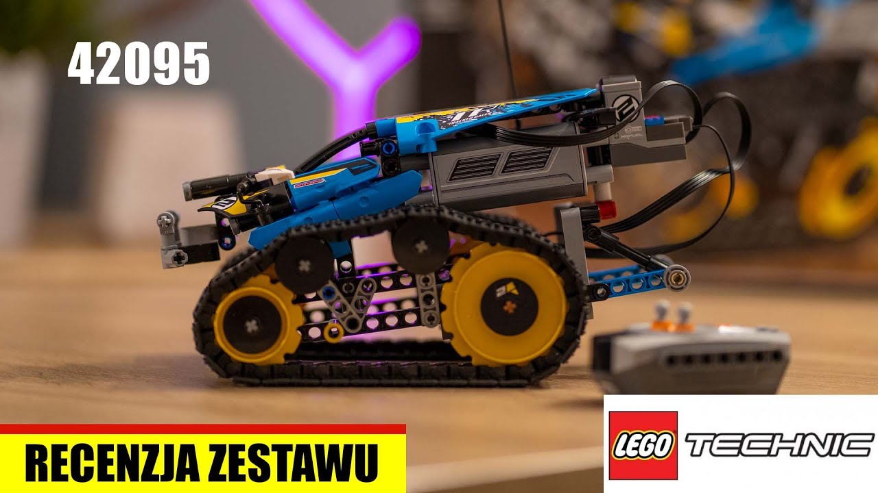 Lego 42095 Sterowana wyścig&oacute;wka kaskaderska recenzja