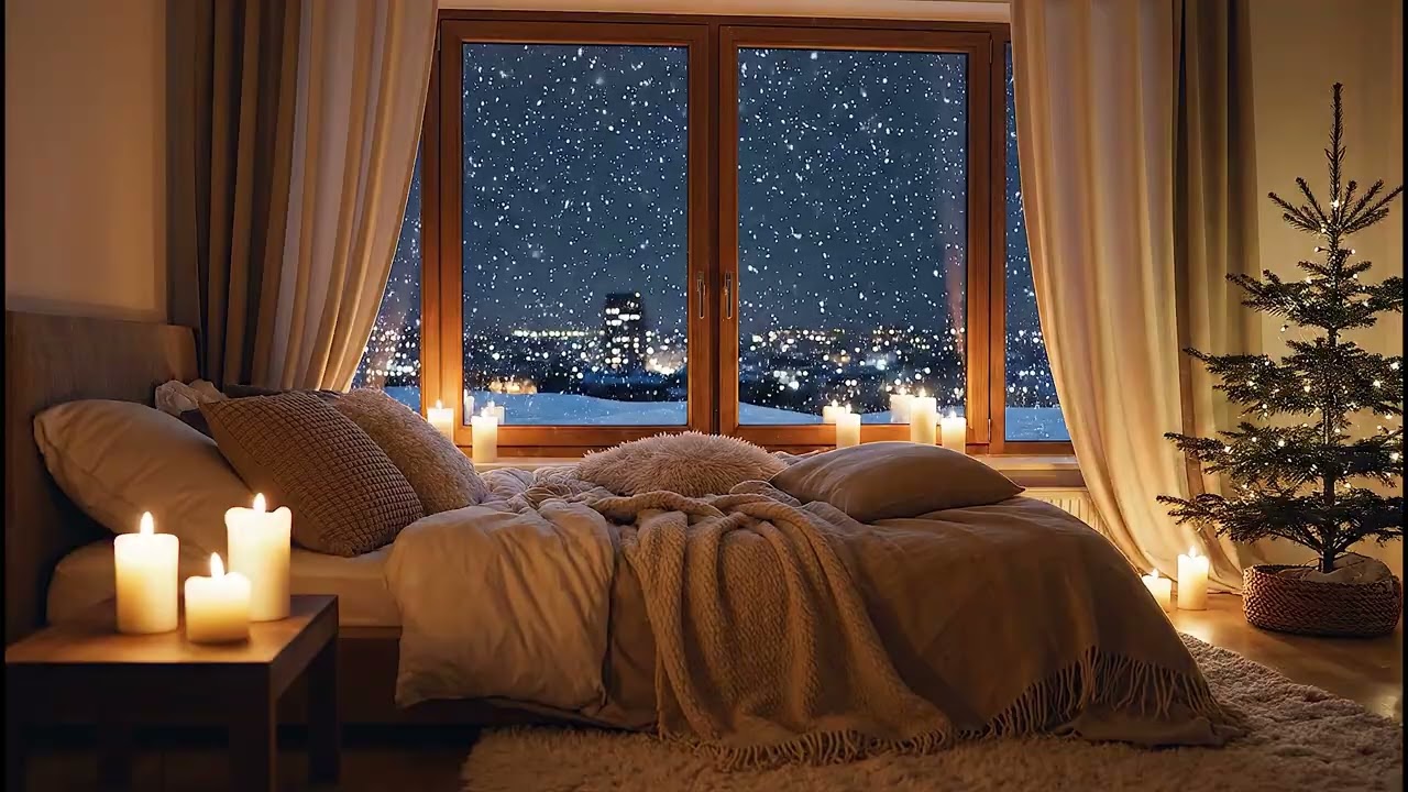 Cozy Jazz Ambience 🌙 Smooth Jazz Music for Relaxation & Stress Relief
