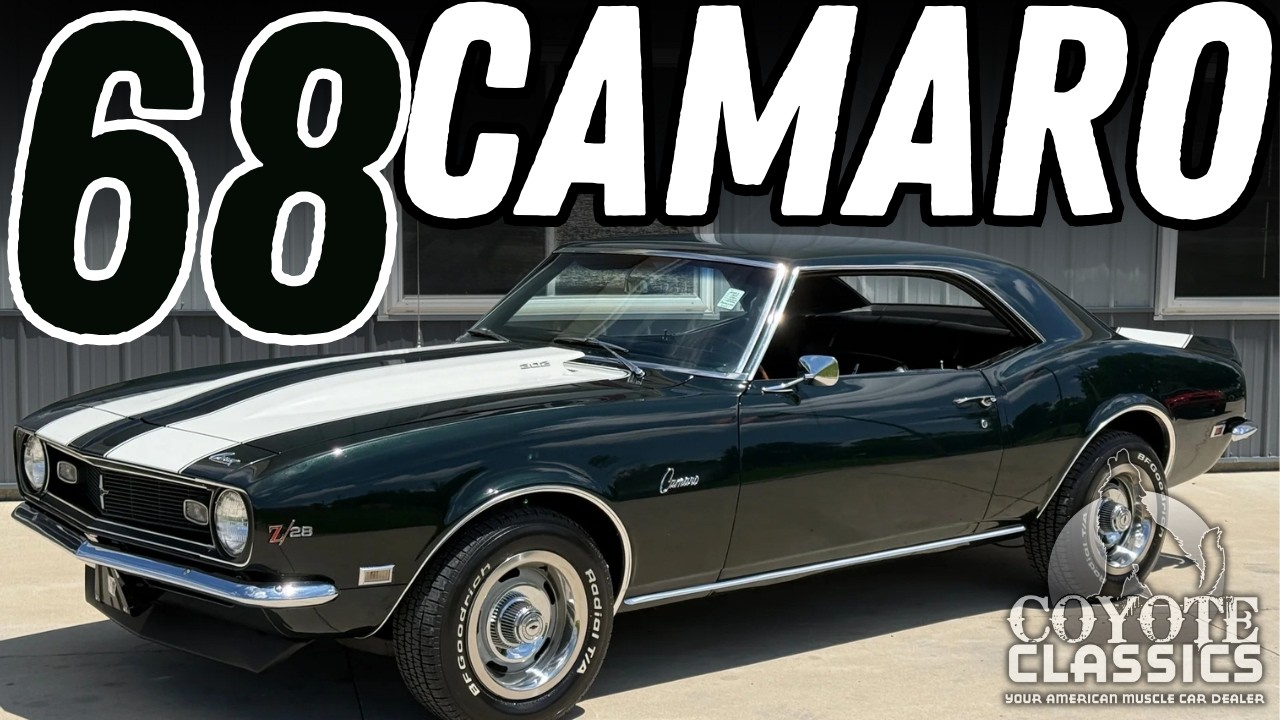 Продается Chevrolet Camaro Z28 1968 года выпуска в Coyote Classics.