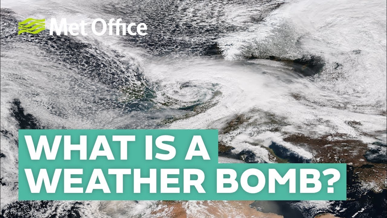 What is a weather bomb?