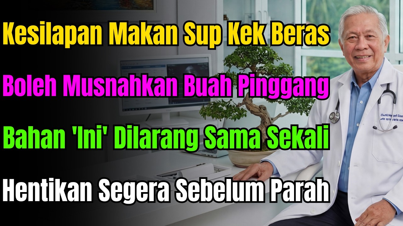 Sup Kek Beras Jadi Racun Ginjal Jika Dimakan Dengan 'Ini'! Top 5 Kombinasi Makanan Paling Teruk!