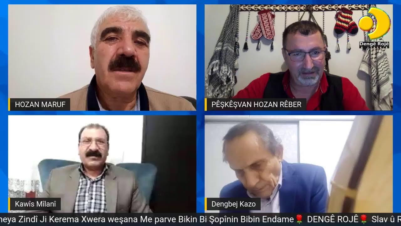 BERNAMA DENGÊ ROJÊ ZİNDÎ DENGBEJ KAZO HOZAN MARUF KAWİS MİLANÎ PÊŞKÊŞVAN HOZAN REBER