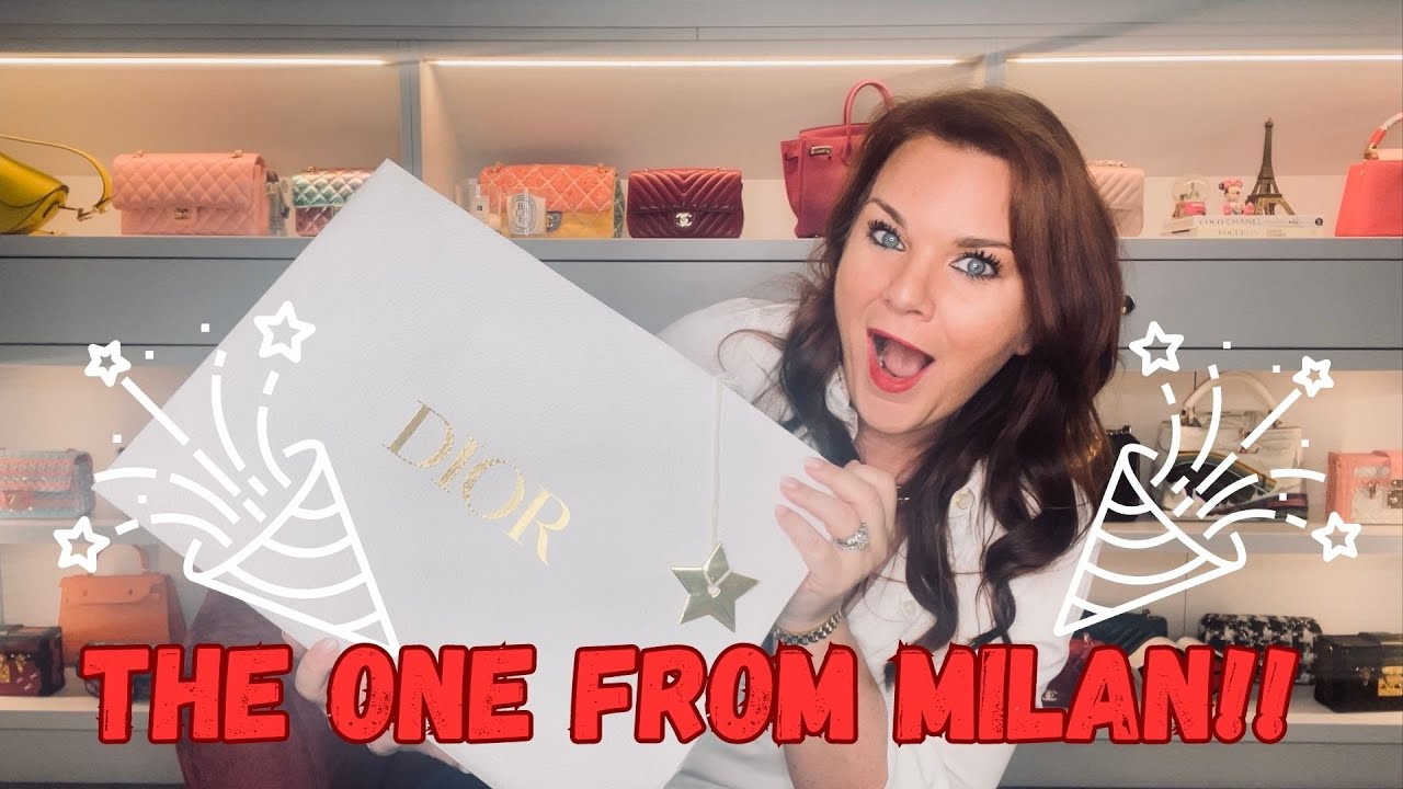 UNBOXING THE MOST BEAUTIFUL BAG I HAVE EVER SEEN! My new MINI LADY DIOR BAG!