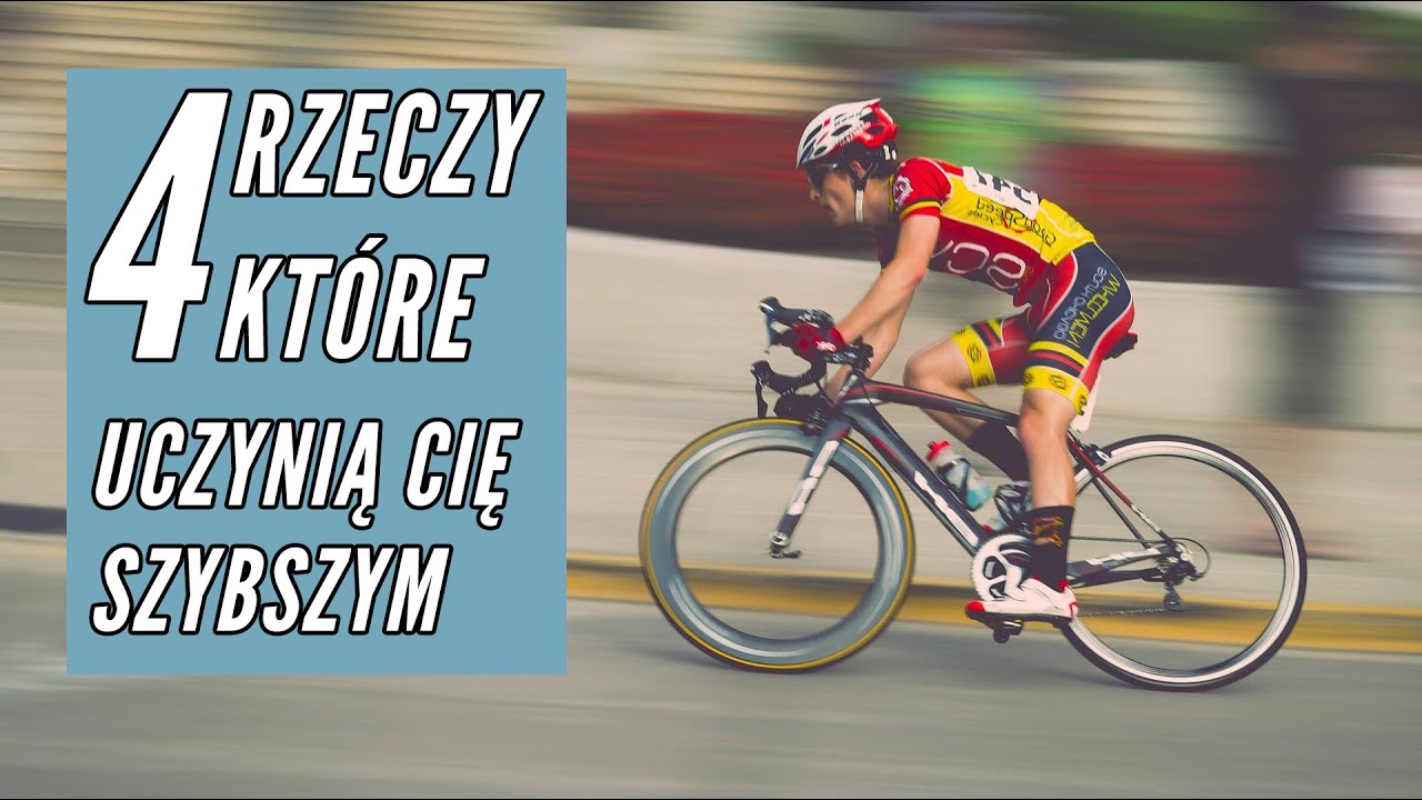 CHCESZ BYĆ SZYBSZY NA ROWERZE? Poradnik dla początkujących