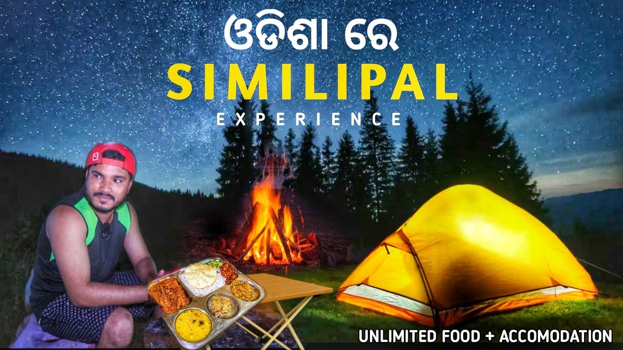 Night Camping in Similipal | Best Jungle Camping Place in Odisha | Street Food Odisha |