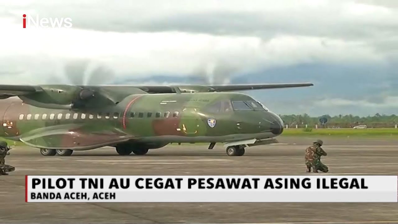 Latihan Tempur, Pilot TNI AU Cegat Pesawat Asing Ilegal di Banda Aceh - iNews Sore 08/09
