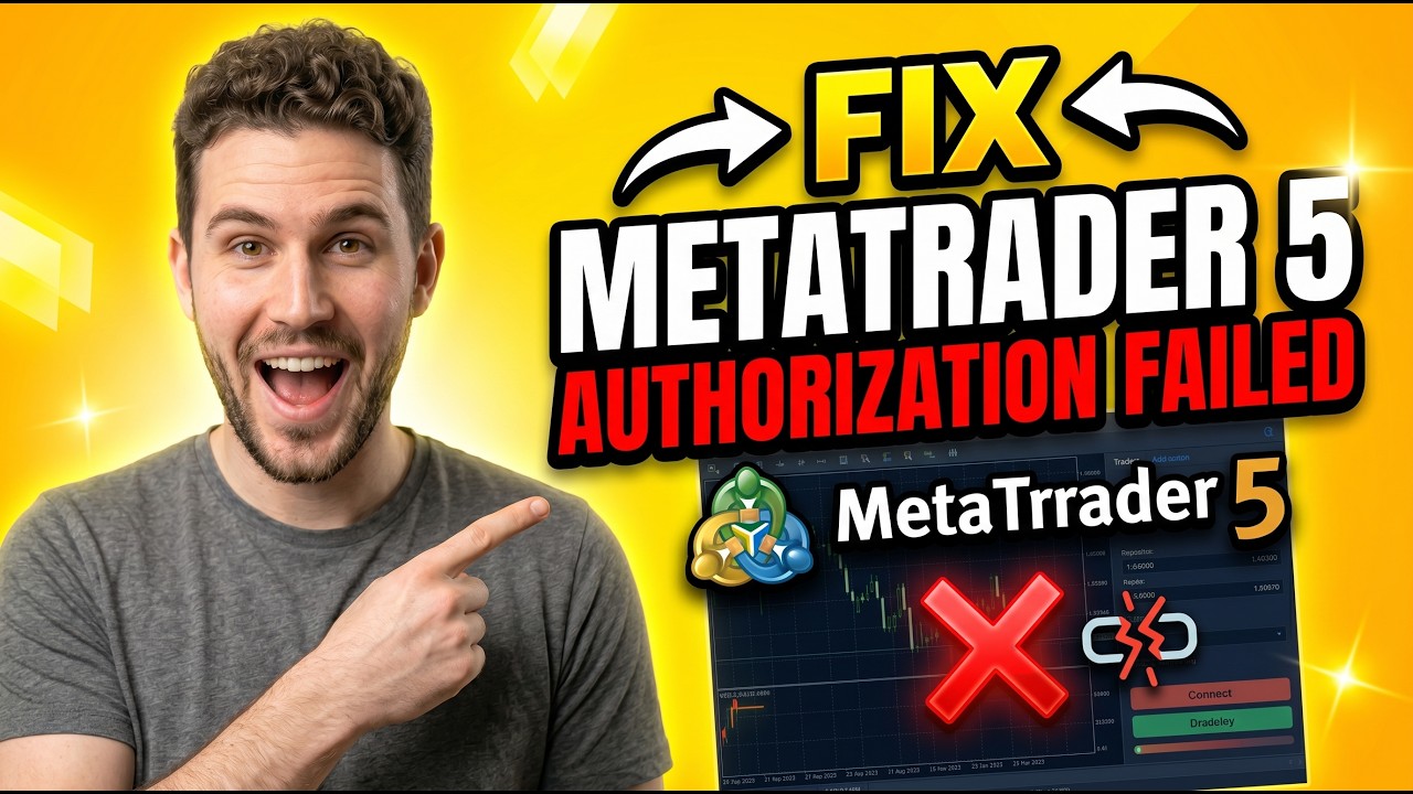 How to Fix MetaTrader 5 Authorization Failed (Fast & Easy)