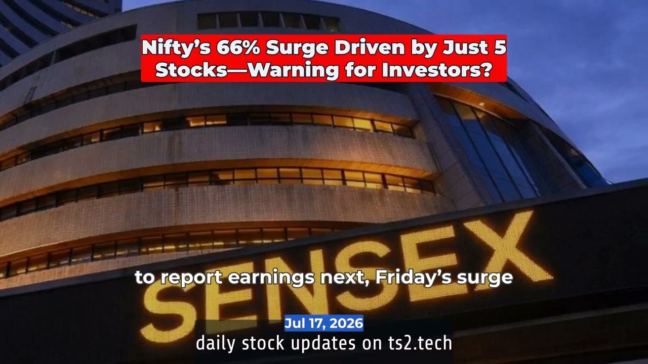 Nifty&rsquo;s 66% Surge Driven by Just 5 Stocks&mdash;Warning for Investors? #NSEHDFCBANK #NSEICICIBANK