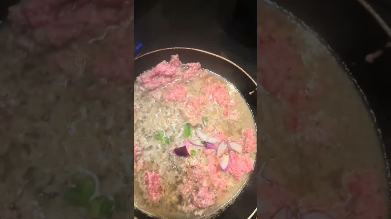 Blind man makes enchiladas!