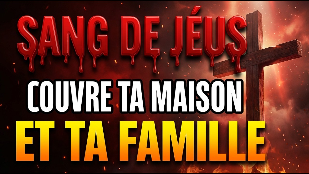 Couvre Ta Maison du Sang de Jésus - Prière Puissante qui Neutralise Toute Attaque Spirituelle