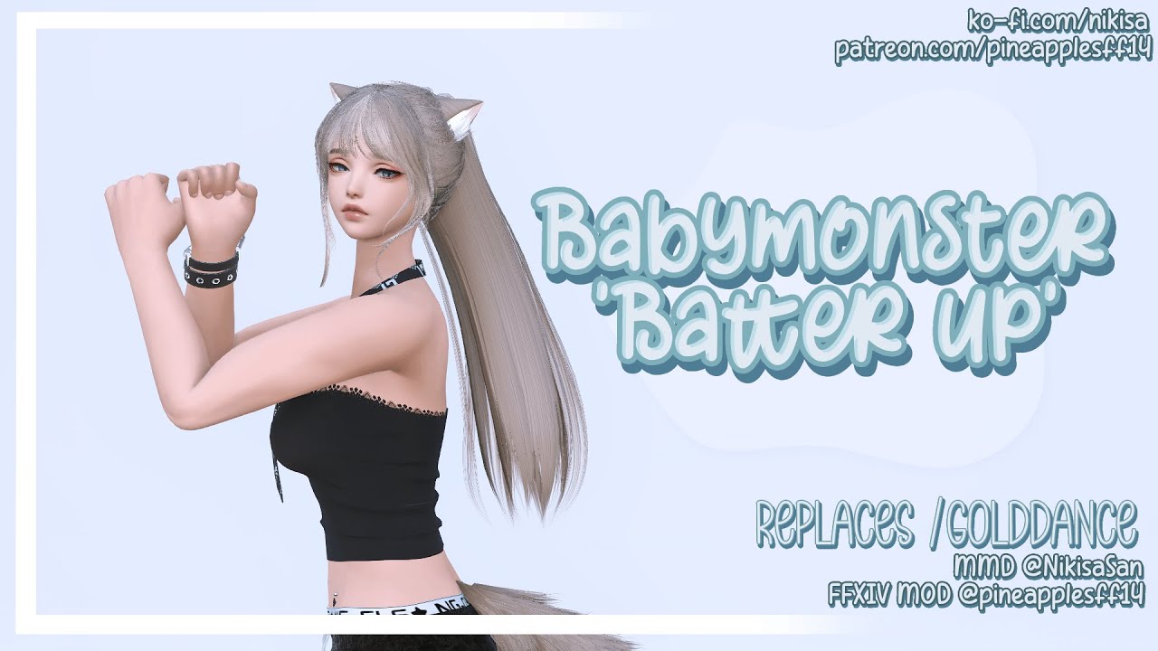 [FFXIVxMMD] BABYMONSTER - 'BATTER UP'