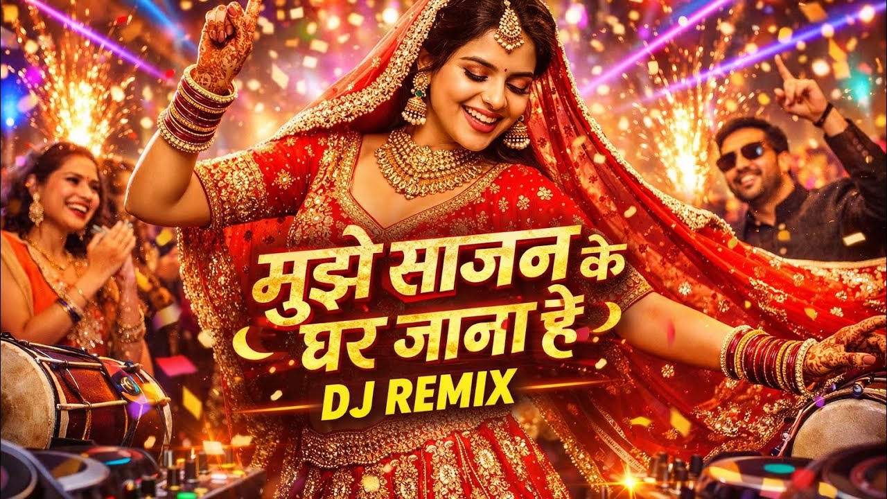 Mujhe Sajan Ke Ghar Jana Hai DJ Remix | Wedding Dance Song 2026. 