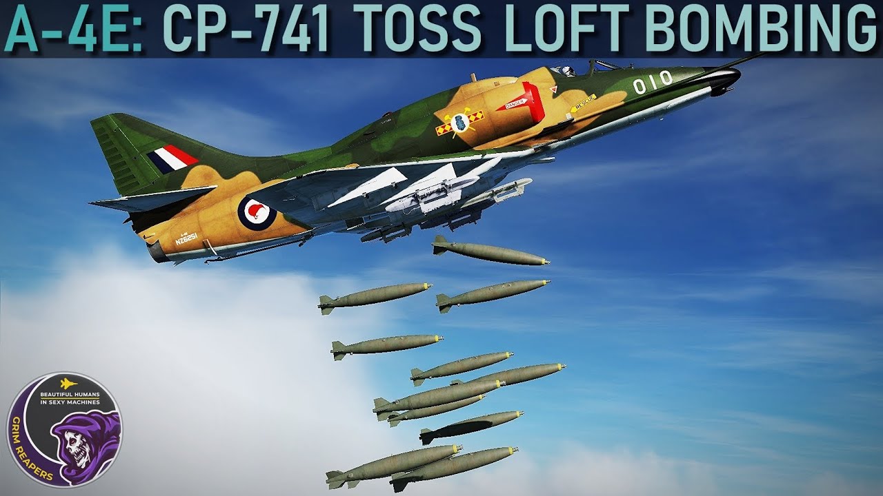 A-4E Skyhawk: Учебное пособие по бомбометанию с подбрасыванием/подъёмом CP-741 | DCS WORLD