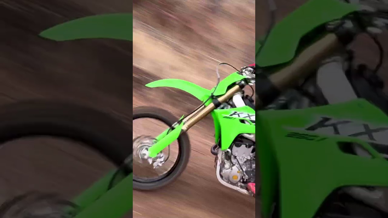 Still getting used to the four stroke 