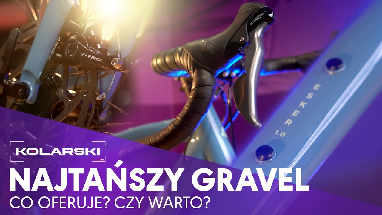 Najtańszy gravel na rynku. Co oferuje? Czy warto? - Kross Esker 1.0