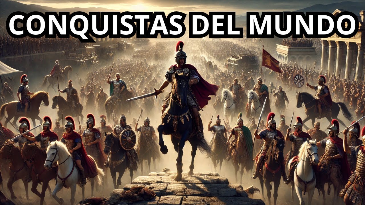Las 30 Conquistas m&aacute;s Importantes del Mundo ⚔️ Conquistadores antiguos 👑 Documentales de historia 🔥