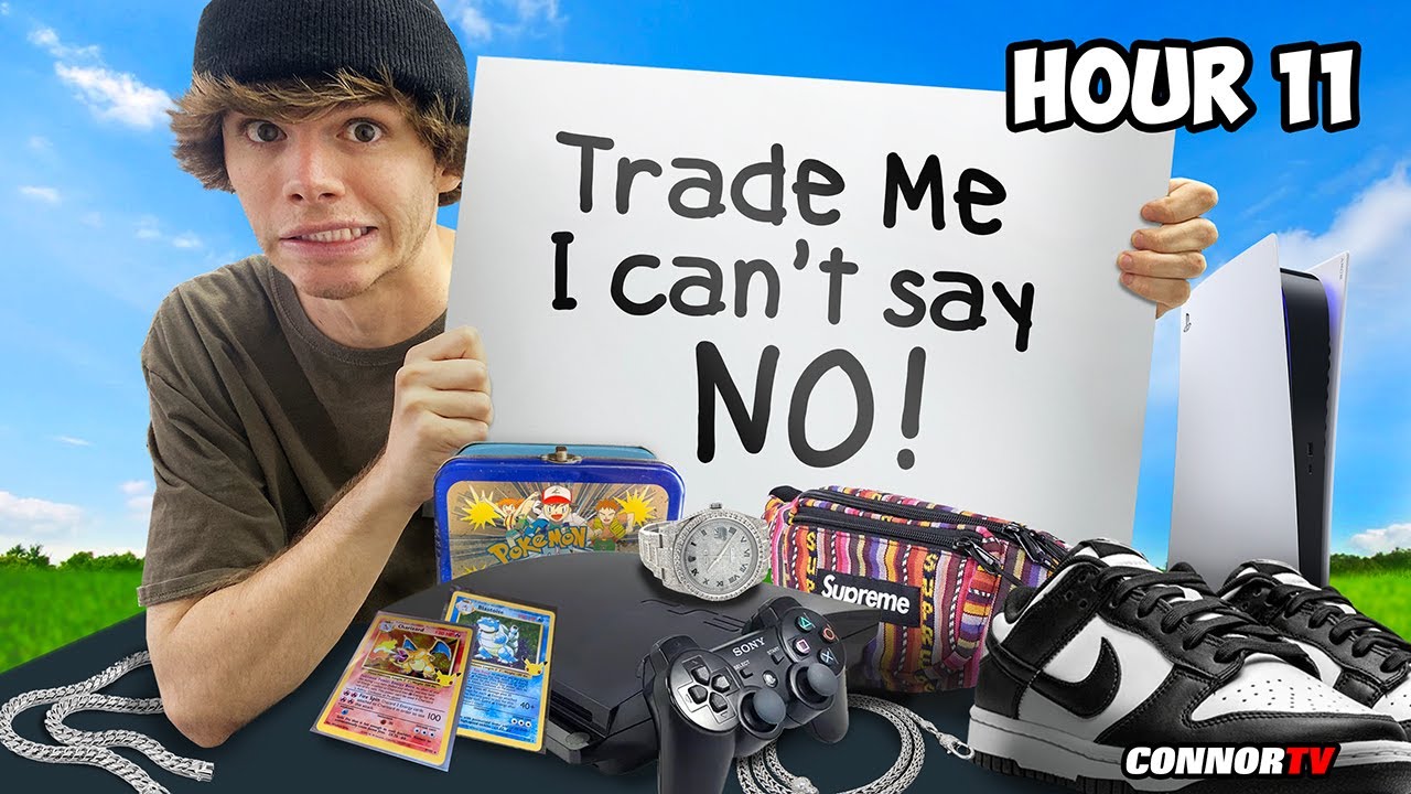 I Survived 24 Hours Only Trading 