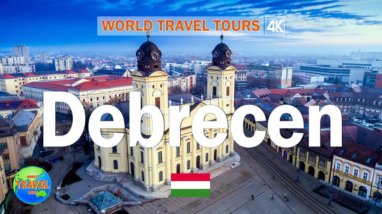 Debrecen - City in Hungary 🇭🇺 Relaxing Walking tour - 4K 60fps