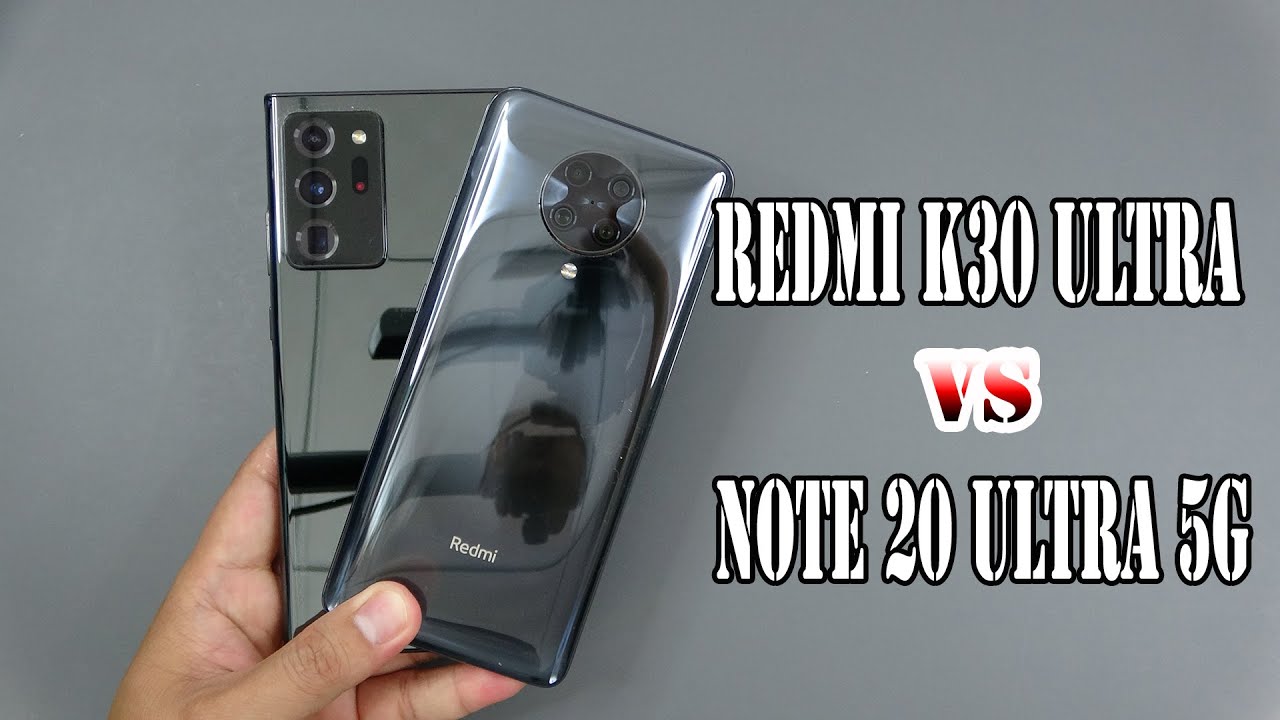 Samsung Note20 Ultra vs Xiaomi Redmi K30 Ultra | SpeedTest and Camera comparison