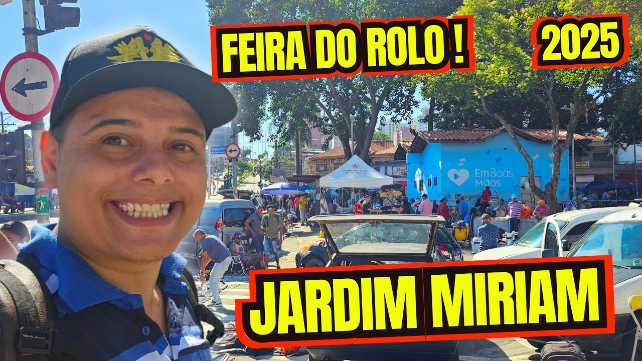 VALE APENA IR na FEIRA do ROLO do JARDIM MIRIAM em 2025 ?