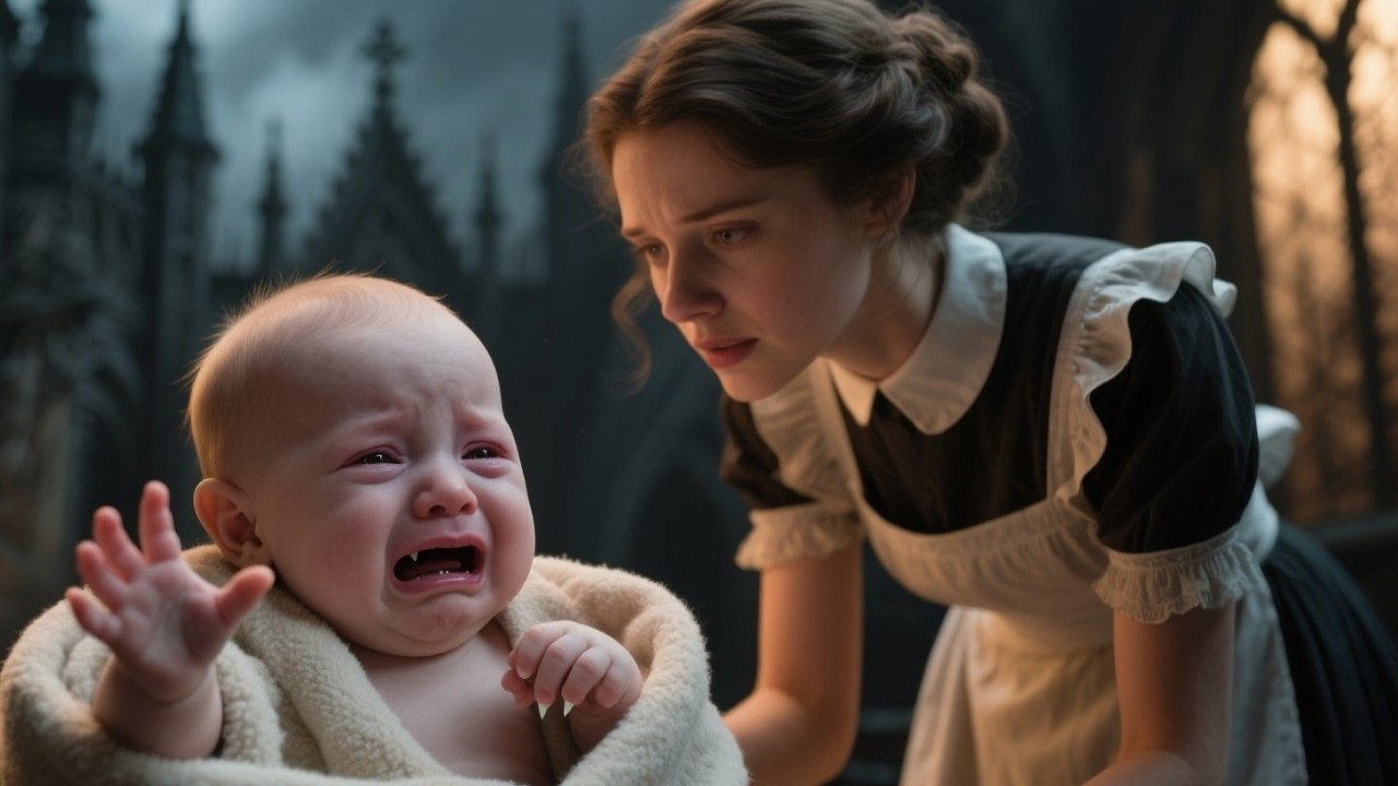 Baby the Vampire King Kept Crying—Until the Waitress Remarked He Doesn’t Need a Doctor… He Needs Mom