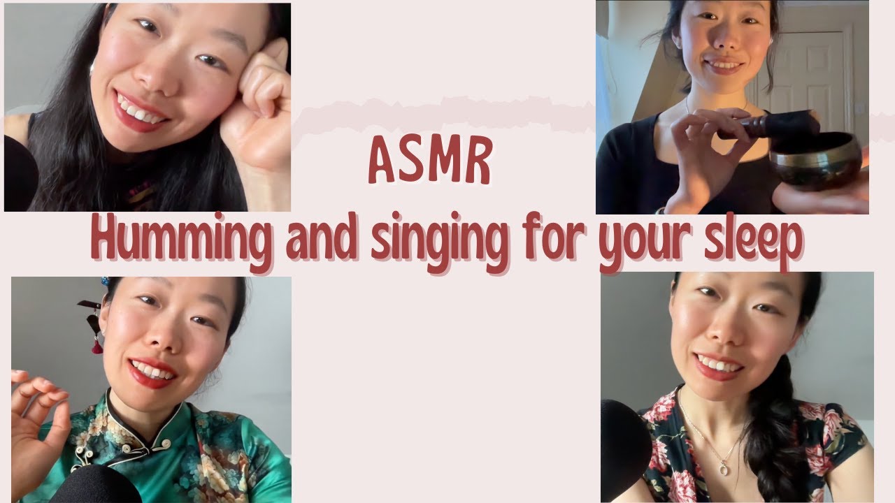 ASMR - Pure humming and Singing in Mandarin, English ✨🎧1.5 hours | For a peaceful sleep 💤
