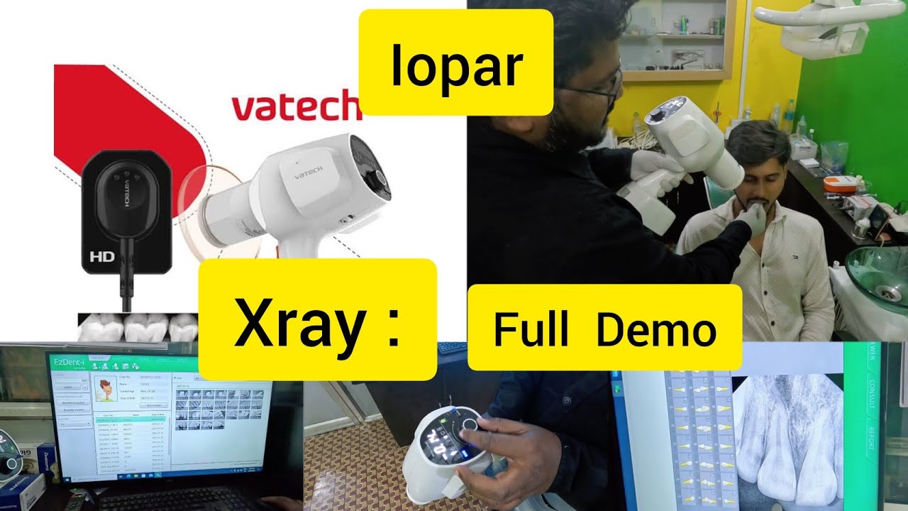 How to take Intraoral X ray || Demonstration || using RVG 