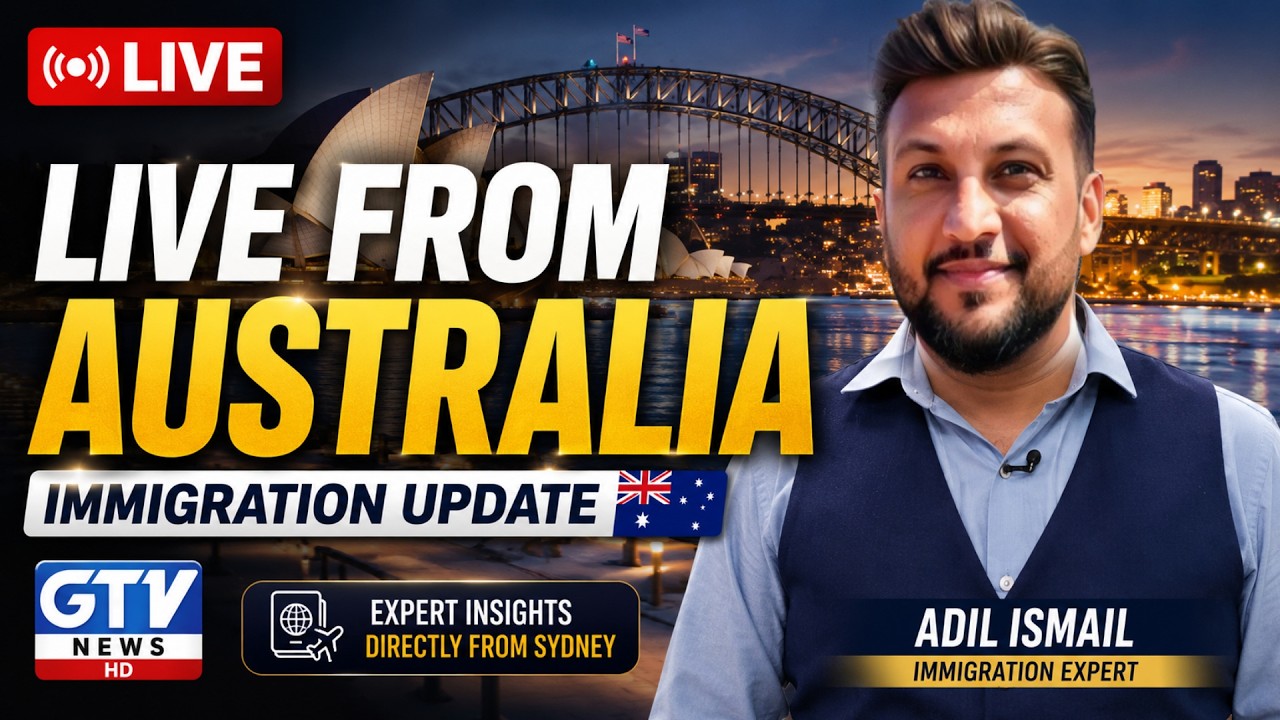 Immigration Expert Adil Ismail on GTV Live from Australia | How to Migrate Australia Easily?