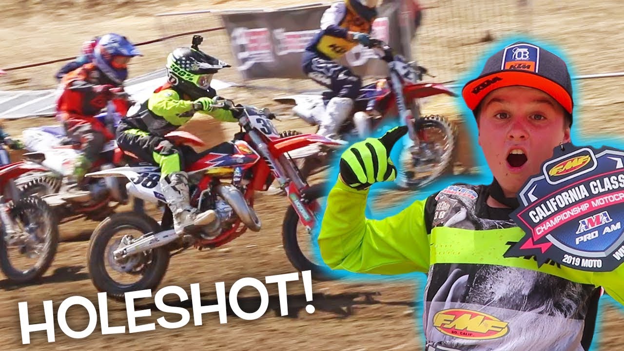 FASTEST 13 Year Old in Motocross! Dangerboy Deegan at Cal Classic