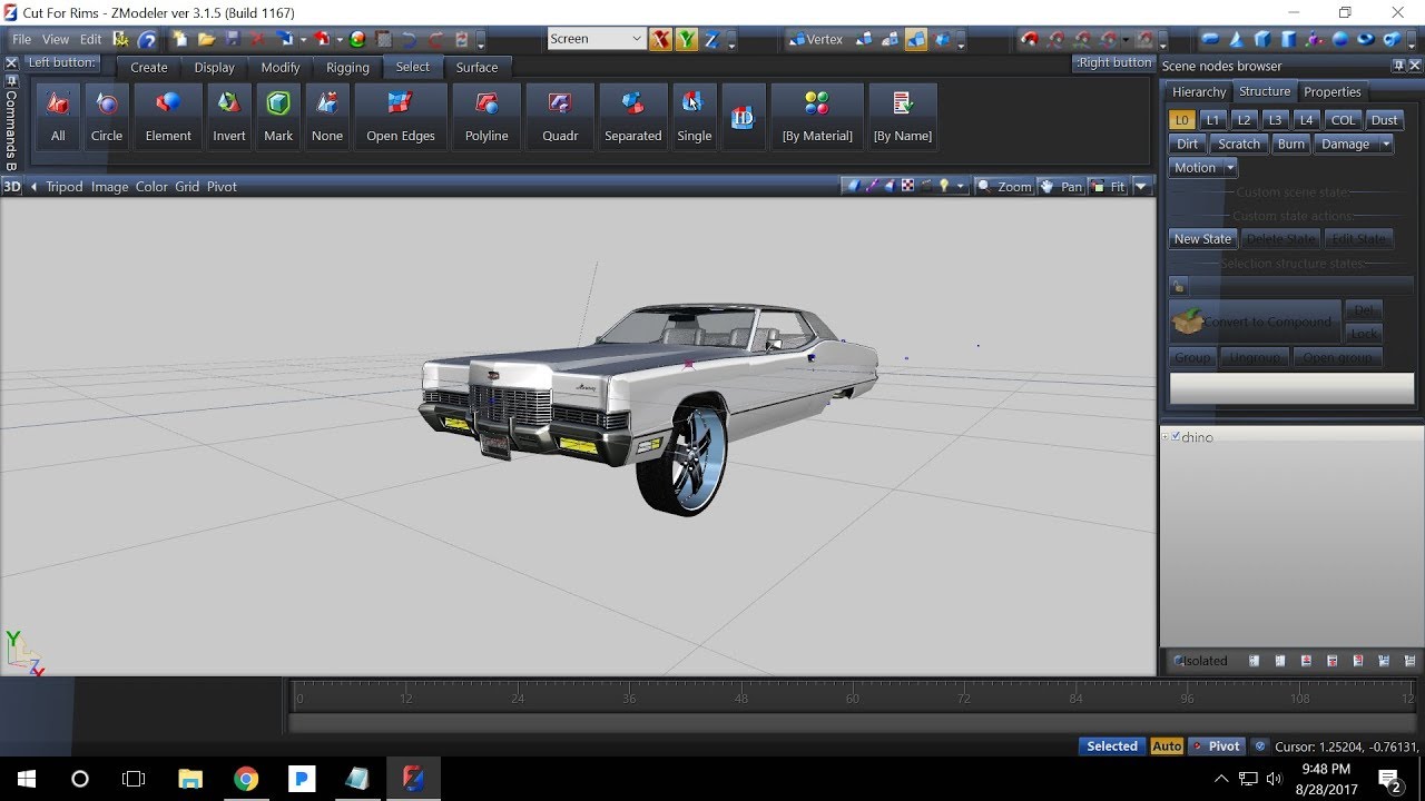 How To Set Correct Door Rotations In Zmodeler 3 For GTA 5