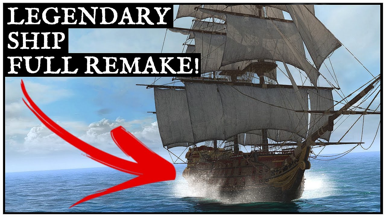 Legendary ship REMAKE - HMS MONARCH (ex HMS Prince) | Assassin's Creed 4 MOD 