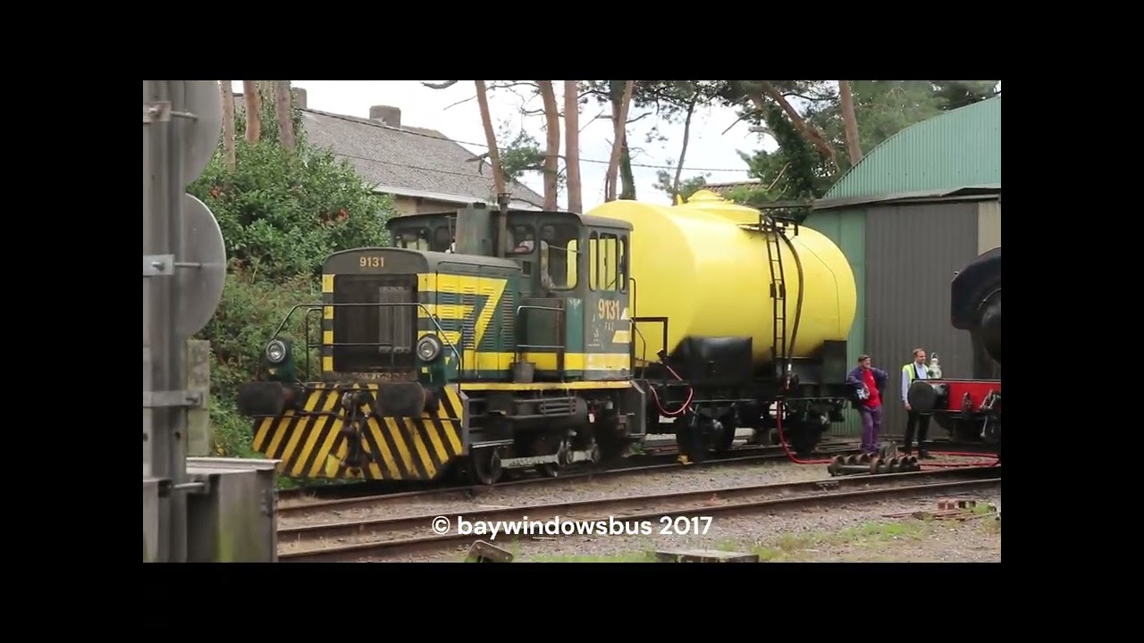 bezoekje station Maldegem stoomtrein 2017 slideshow