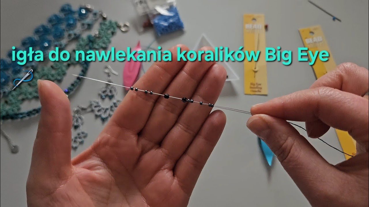 Frywolitka - igła Big Eye Beading 🪡