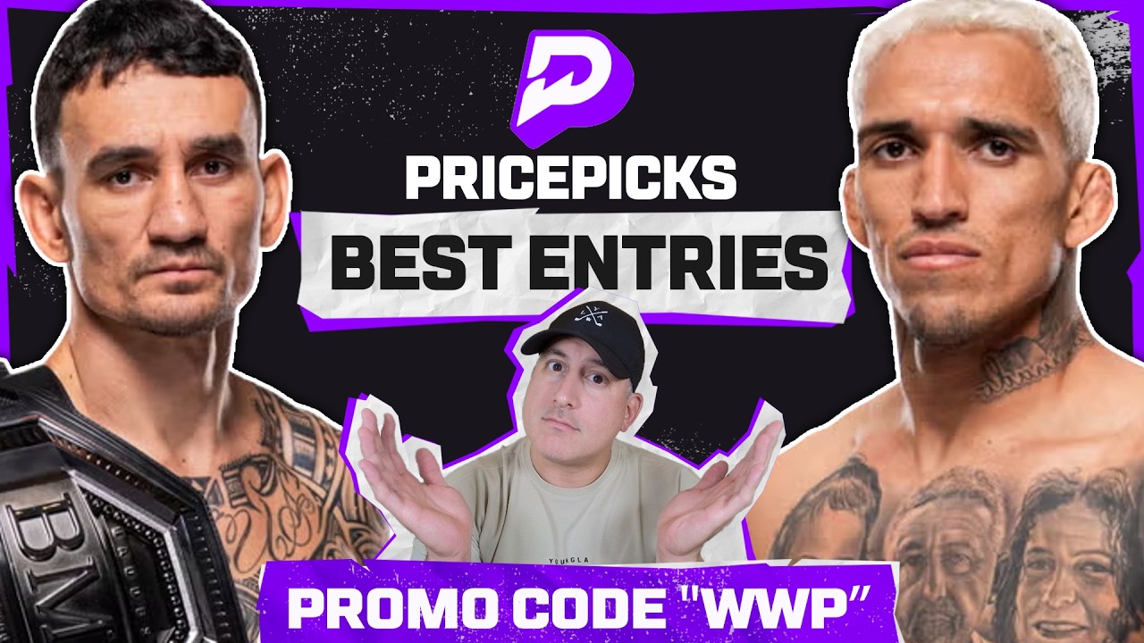 PRIZEPICKS Entry for UFC 326: Holloway vs. Oliveira 2