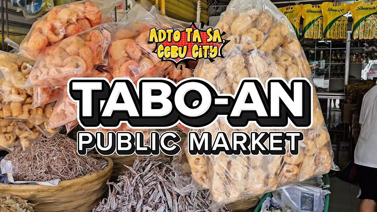 Taboan Public Market | Where to Buy Dried Fish & Chorizo De Cebu? | Cebu City Tour