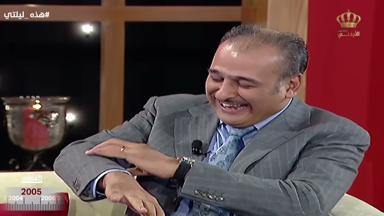 الحديث عن مسلسل التغريبة الفلسطينية مع الفنانة جولييت عواد والفنان جمال سليمان عام 2005