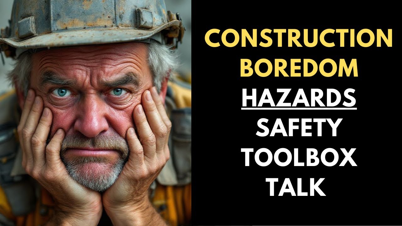 Construction Boredom Hazards Safety Toolbox Talk