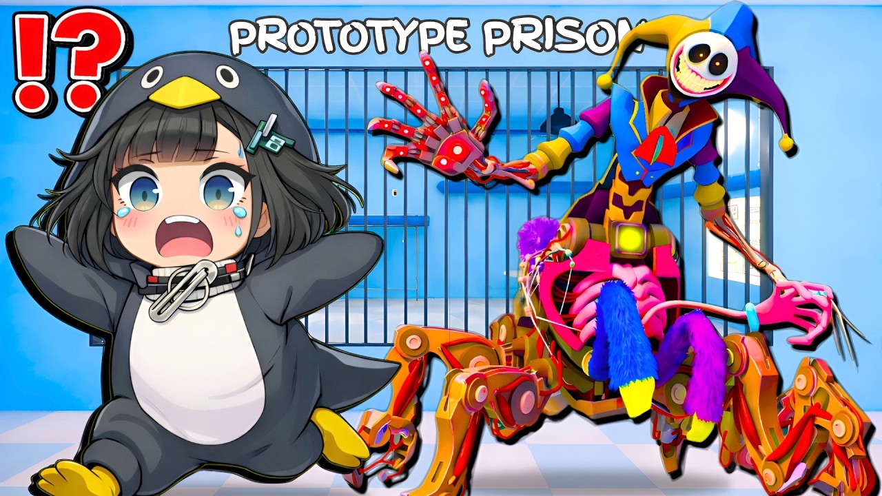 &lrm;I Escaped PROTOTYPE Prison Run&hellip; But I&rsquo;m GUGUGAGA Penguin! 😱 (Roblox Obby)
