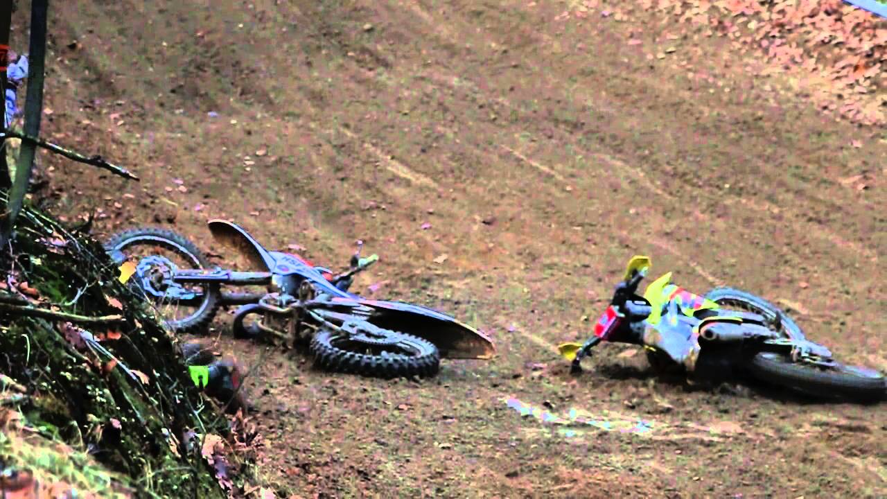 Flinke crash na valpartij Noud van Kraaij